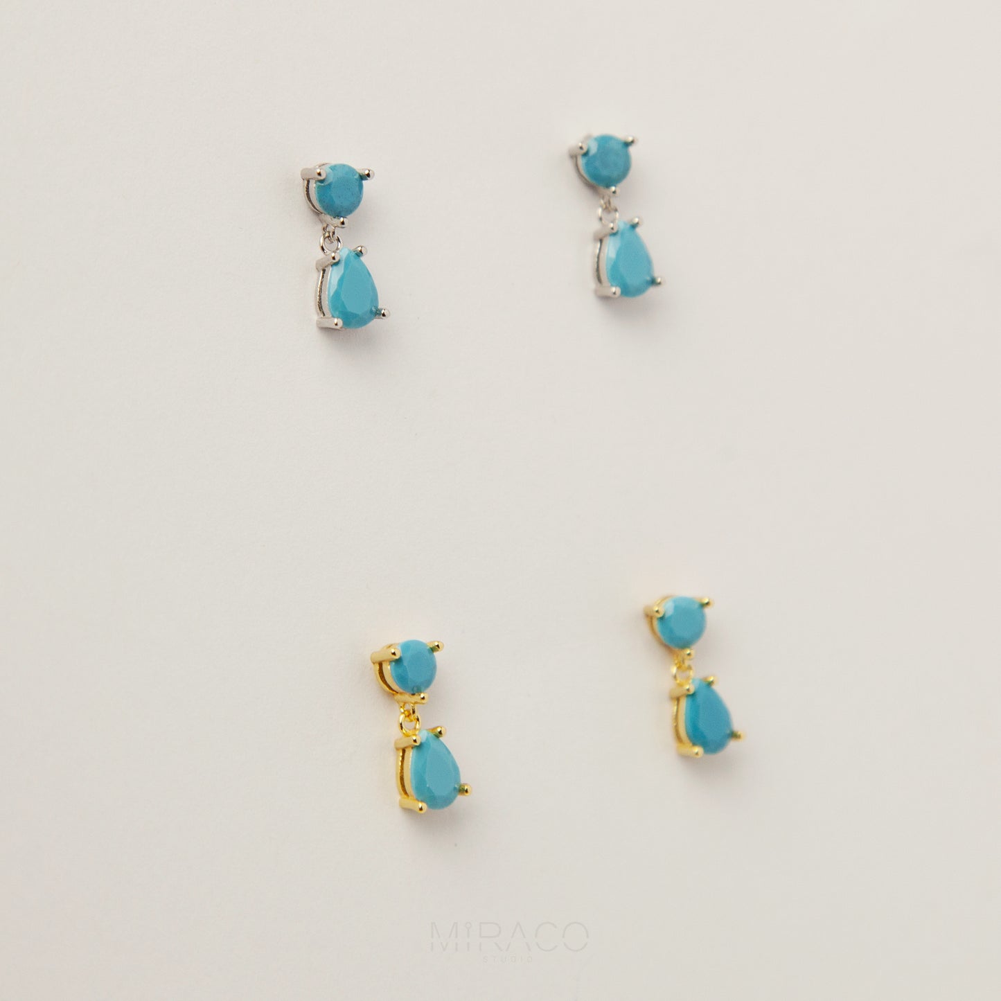 Dainty Sky Blue Earrings, Silver or Gold Dangle Waterdrop Gemstone Earrings Pierced Earring
-DETAILS-
• Material: 925 sterling silver, pierced ears
• Dimensions: 12mm*4mm
• Sold as a pair
These Earrings come with sterling silver butterfly backs.