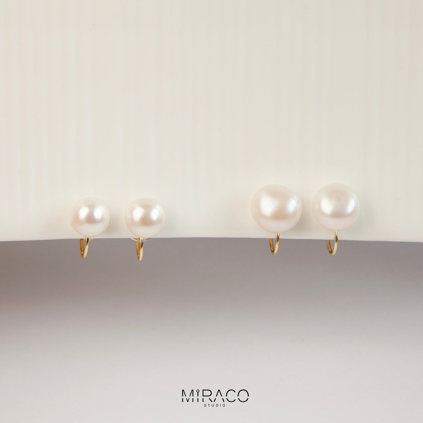Pearls Clip On Earrings, Pearl Stud Earrings, Minimalist Style Freshwater Pearls Earrings, Small Pearl Stud Earrings, None Pierced Earrings