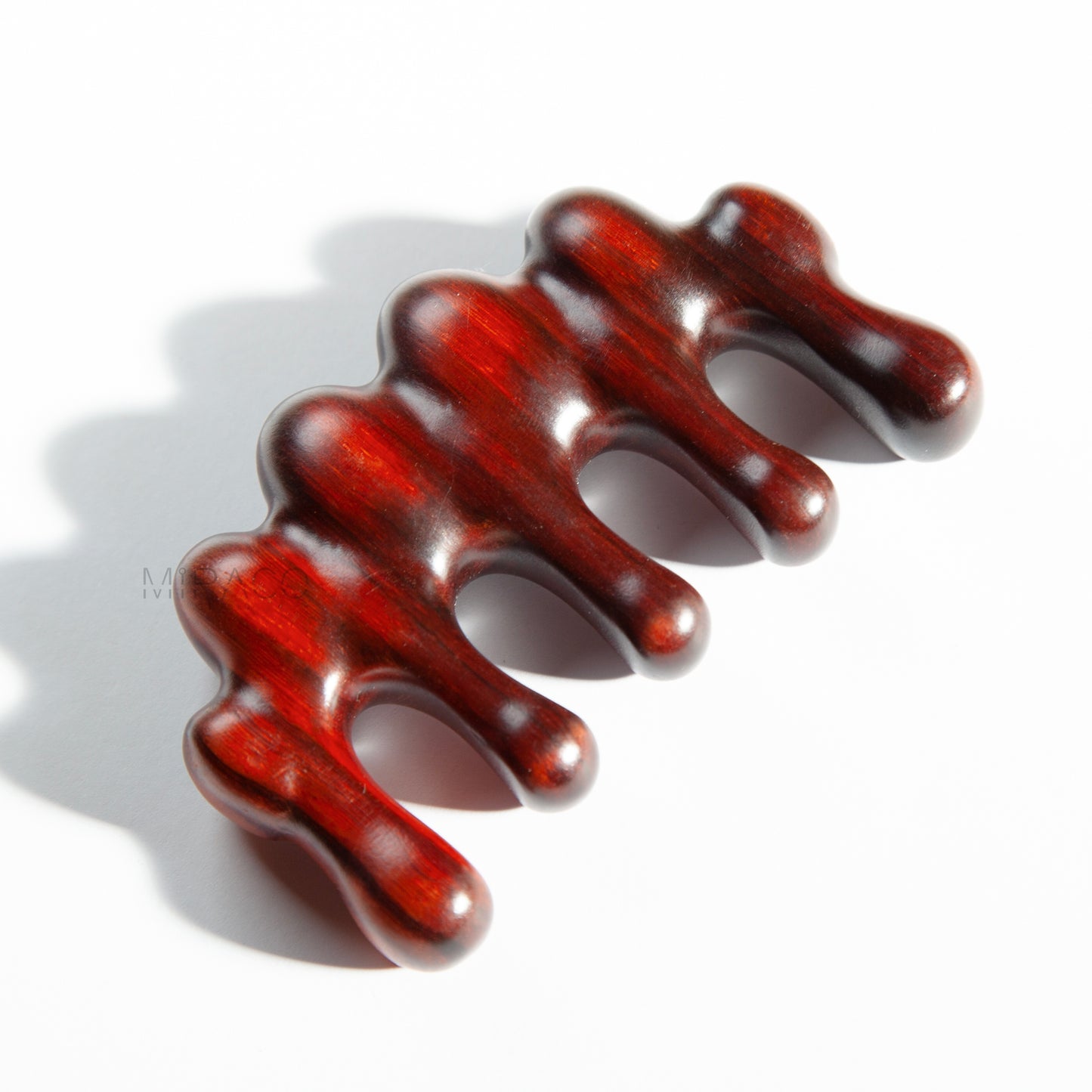 Wave Massage Comb – Rosewood or Green Sandalwood