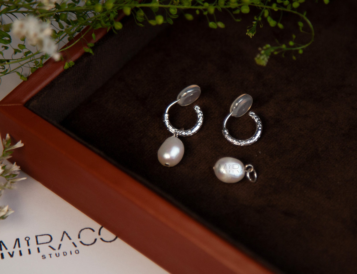 clip-on earrings collection non-pierced studs hoops drops