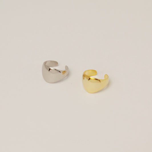 925 Sterling Sliver Ear Cuff, Skinny Modern Minimalist Ear Cuff, Silver or Gold Colour Simple Clean Design Ear Cuff, Piercing Free Earring
