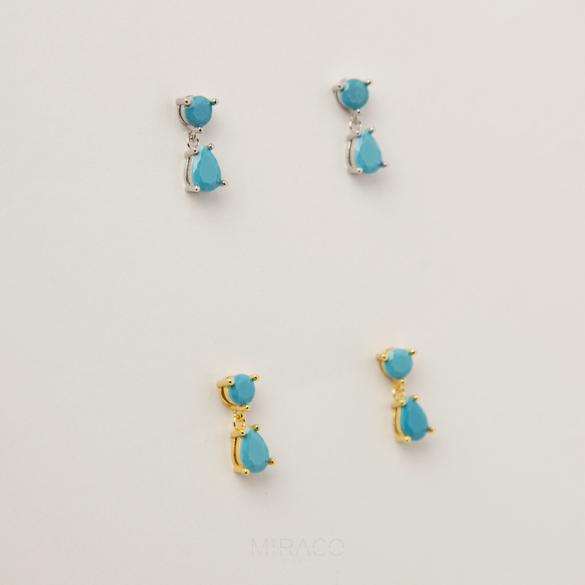 Dainty Sky Blue Earrings, Silver or Gold Dangle Waterdrop Gemstone Earrings Pierced Earring

-DETAILS-

• Material: 925 sterling silver, pierced ears

• Dimensions: 12mm*4mm

• Sold as a pair

These Earrings come with sterling silver butterfly backs.