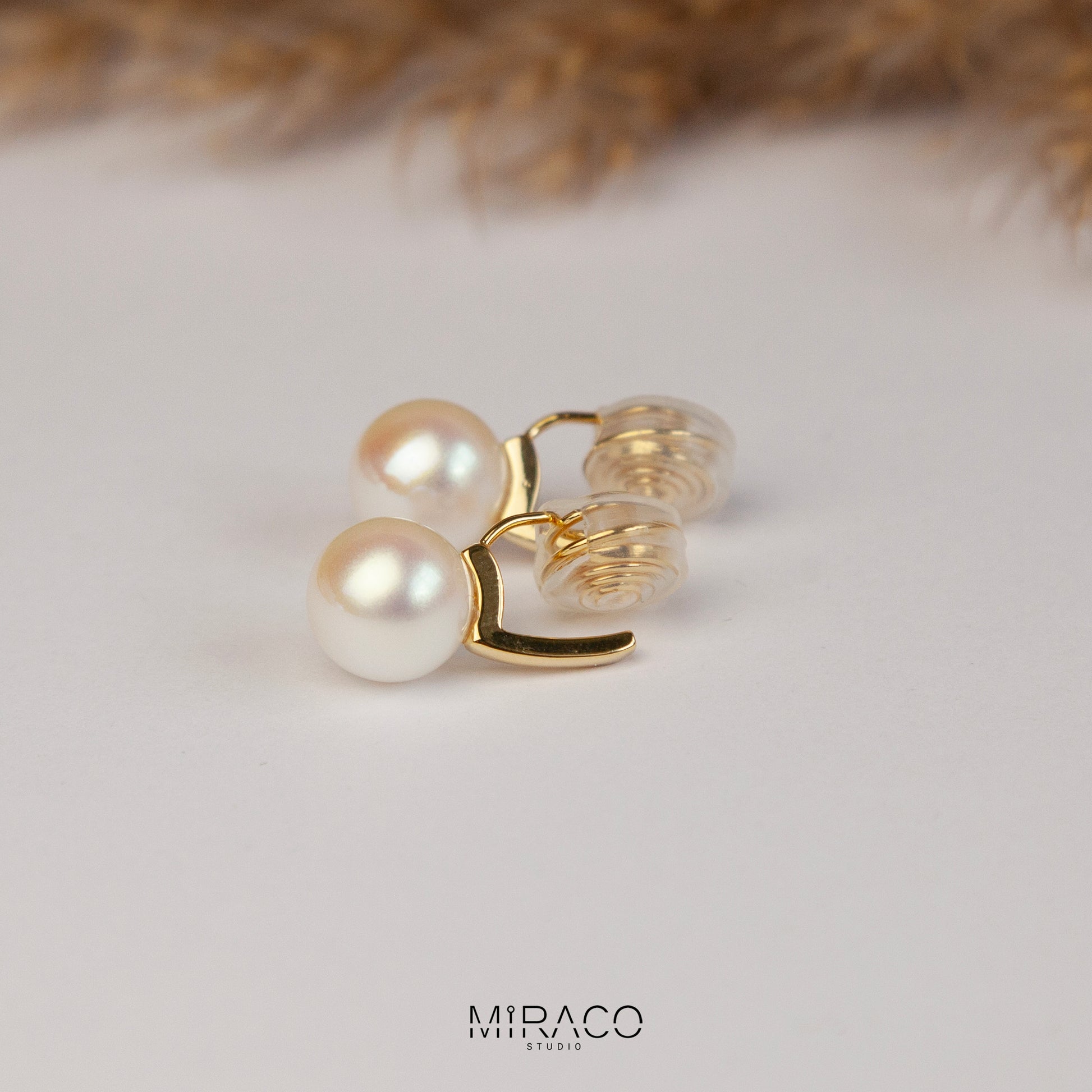 Dangle Pearls Earring Pearl Stud Earring, Non Pierced Earring, Wedding Bridesmaids Jewellery