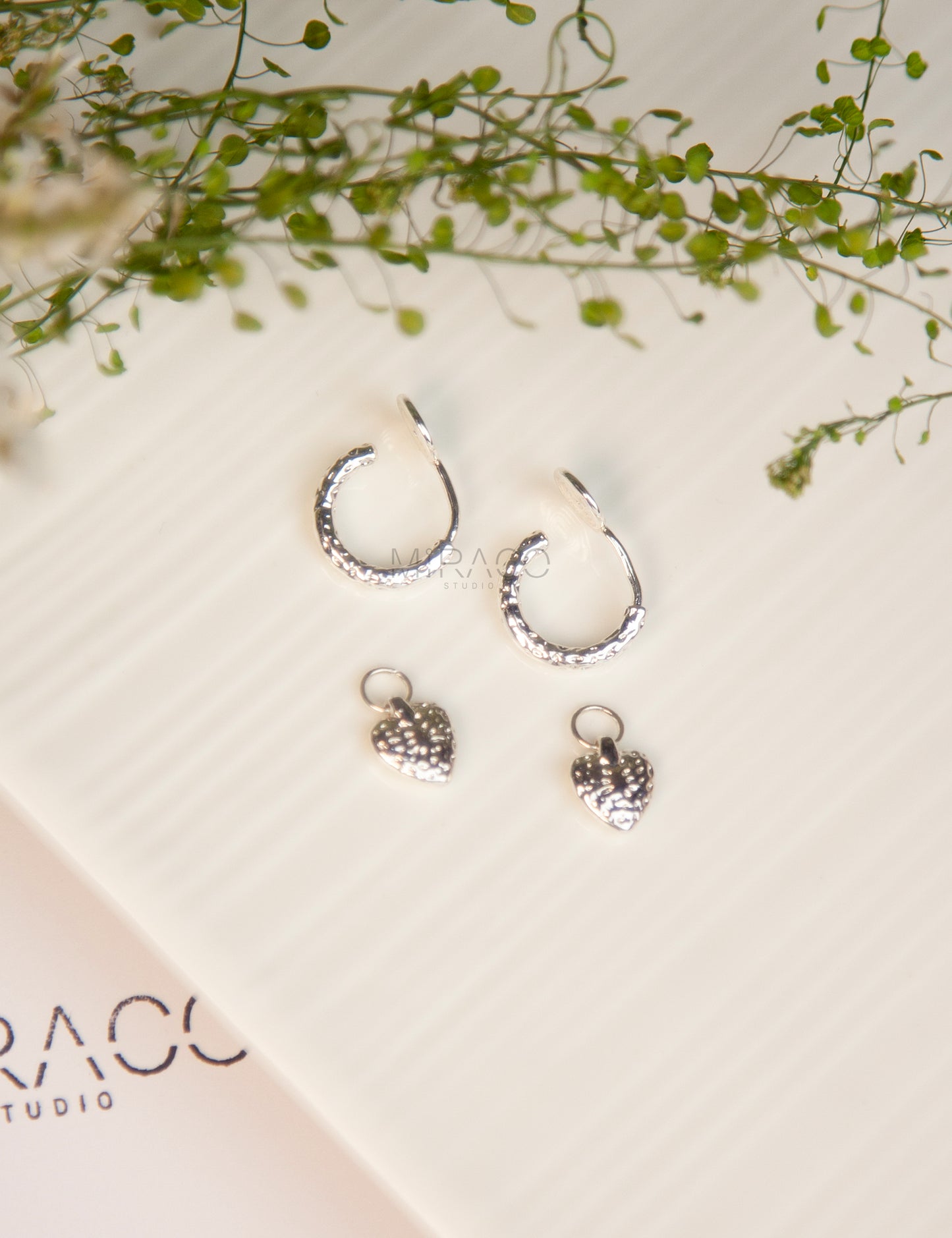 Minimalist Dangle Hoop Earrings Silver Hoops 2 in 1 &nbsp;Non Pierced Earrings
