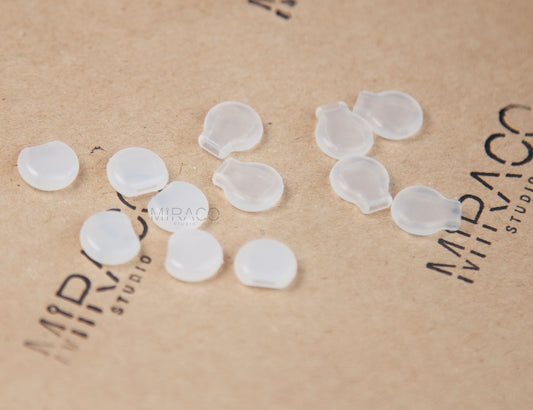 Non-slip Silicone Pads For Clip On Earrings-Mini Clip Earring Backs