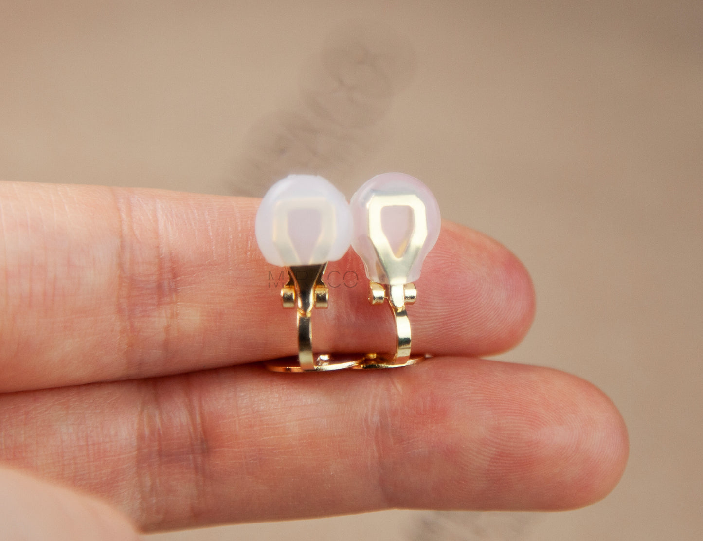 Non-slip Silicone Pads For Clip On Earrings-Mini Clip Earring Backs